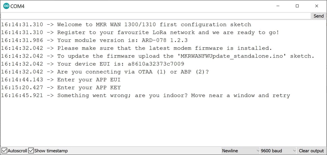 Something went wrong