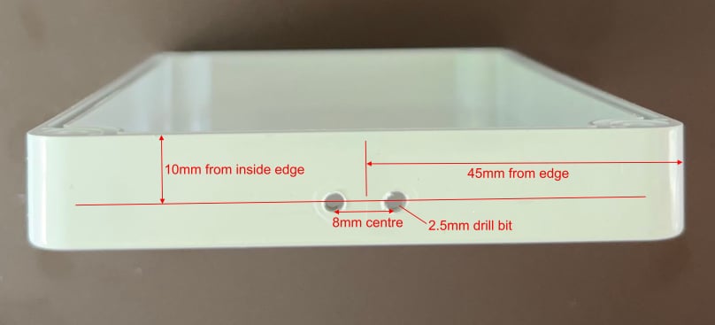 Measuring the holes large