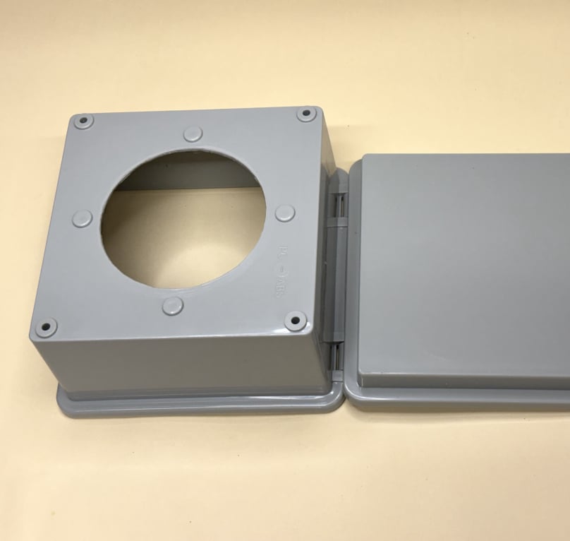 Smooth hole with file